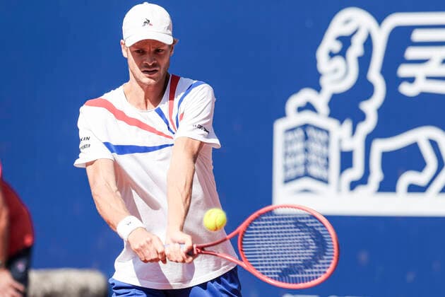TENNIS - ATP, Tennis Herren Generali Open 2020 KITZBUEHEL,AUSTRIA,12.SEP.20 -TENNIS - ATP World Tour, Generali Open 2020. Image shows Yannick Hanfmann (GER). GEPAxpictures xPatrickxSteiner