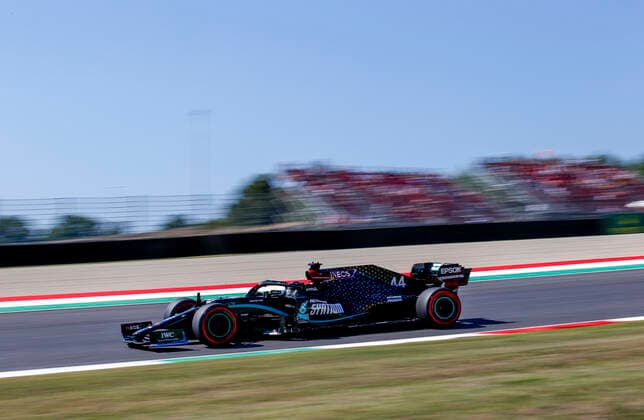 Motorsports: FIA Formula One World Championship, WM, Weltmeisterschaft 2020, Grand Prix of Tuscany, 44 Lewis Hamilton (GBR, Mercedes-AMG Petronas Formula One Team), Scarperia Italy