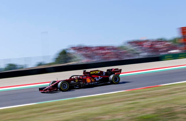 Motorsports: FIA Formula One World Championship, WM, Weltmeisterschaft 2020, Grand Prix of Tuscany, 5 Sebastian Vettel (GER, Scuderia Ferrari Mission Winnow), Scarperia Italy