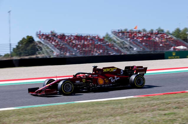 Motorsports: FIA Formula One World Championship, WM, Weltmeisterschaft 2020, Grand Prix of Tuscany, 5 Sebastian Vettel (GER, Scuderia Ferrari Mission Winnow), Scarperia Italy