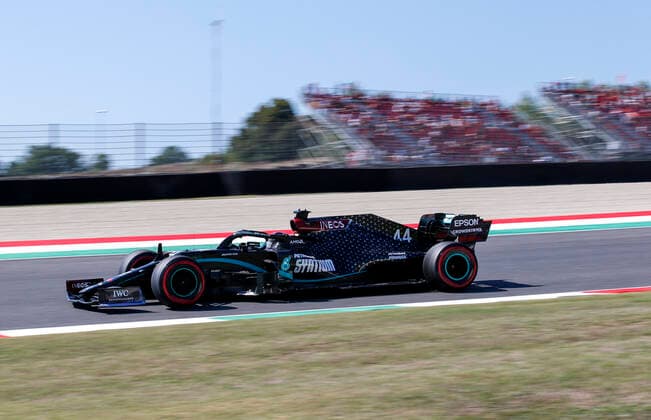 Motorsports: FIA Formula One World Championship, WM, Weltmeisterschaft 2020, Grand Prix of Tuscany, 44 Lewis Hamilton (GBR, Mercedes-AMG Petronas Formula One Team), Scarperia Italy