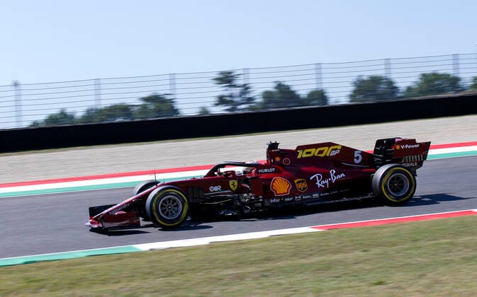 Motorsports: FIA Formula One World Championship, WM, Weltmeisterschaft 2020, Grand Prix of Tuscany, 5 Sebastian Vettel (GER, Scuderia Ferrari Mission Winnow), Scarperia Italy