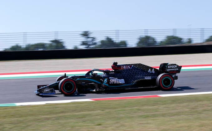 Motorsports: FIA Formula One World Championship, WM, Weltmeisterschaft 2020, Grand Prix of Tuscany, 44 Lewis Hamilton (GBR, Mercedes-AMG Petronas Formula One Team), Scarperia Italy