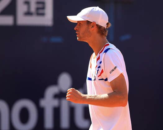 Yannick Hanfmann (GER) Tennis - Generali Open Kitzbuehel 2020 - ATP, Tennis Herren 250 - Kitzbuehler Tennis Club - Kitzbuehel - Tirol - Oesterreich - 12 September 2020. Copyright: xJuergenxHasenkopfx