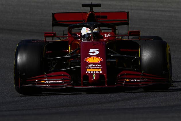 Motorsports: FIA Formula One World Championship, WM, Weltmeisterschaft 2020, Grand Prix of Tuscany Motorsports: FIA Formula One World Championship 2020, Grand Prix of Tuscany, 5 Sebastian Vettel (GER, Scuderia Ferrari Mission Winnow),
