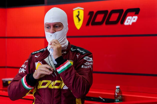 Motorsports: FIA Formula One World Championship, WM, Weltmeisterschaft 2020, Grand Prix of Tuscany Motorsports: FIA Formula One World Championship 2020, Grand Prix of Tuscany, 5 Sebastian Vettel (GER, Scuderia Ferrari Mission Winnow),