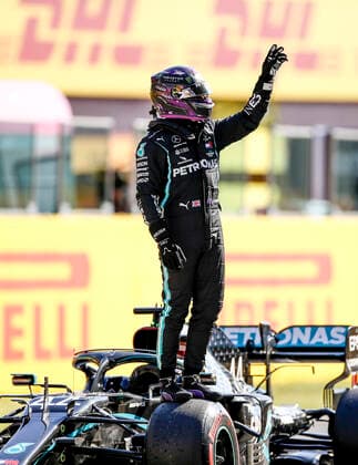 Motorsports: FIA Formula One World Championship, WM, Weltmeisterschaft 2020, Grand Prix of Tuscany, 44 Lewis Hamilton (GBR, Mercedes-AMG Petronas Formula One Team), Scarperia Italy