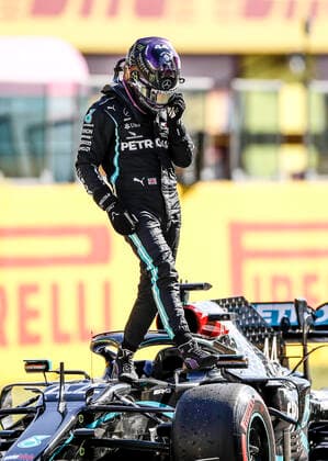 Motorsports: FIA Formula One World Championship, WM, Weltmeisterschaft 2020, Grand Prix of Tuscany, 44 Lewis Hamilton (GBR, Mercedes-AMG Petronas Formula One Team), Scarperia Italy