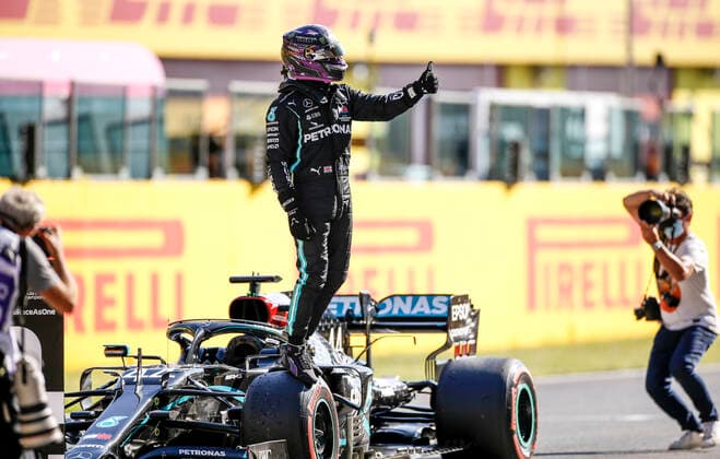 Motorsports: FIA Formula One World Championship, WM, Weltmeisterschaft 2020, Grand Prix of Tuscany, 44 Lewis Hamilton (GBR, Mercedes-AMG Petronas Formula One Team), Scarperia Italy