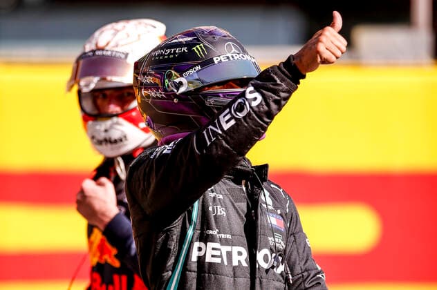 Motorsports: FIA Formula One World Championship, WM, Weltmeisterschaft 2020, Grand Prix of Tuscany, 44 Lewis Hamilton (GBR, Mercedes-AMG Petronas Formula One Team), Scarperia Italy