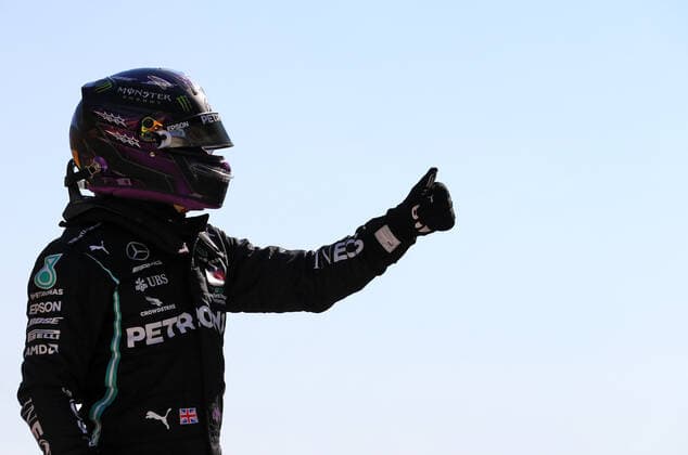 Motorsports: FIA Formula One World Championship, WM, Weltmeisterschaft 2020, Grand Prix of Tuscany Motorsports: FIA Formula One World Championship 2020, Grand Prix of Tuscany, 44 Lewis Hamilton (GBR, Mercedes-AMG Petronas Formula One Team),