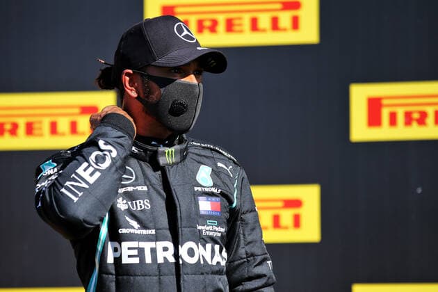 Motorsports: FIA Formula One World Championship, WM, Weltmeisterschaft 2020, Grand Prix of Tuscany Motorsports: FIA Formula One World Championship 2020, Grand Prix of Tuscany, 44 Lewis Hamilton (GBR, Mercedes-AMG Petronas Formula One Team),