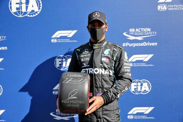 Motorsports: FIA Formula One World Championship, WM, Weltmeisterschaft 2020, Grand Prix of Tuscany Motorsports: FIA Formula One World Championship 2020, Grand Prix of Tuscany, 44 Lewis Hamilton (GBR, Mercedes-AMG Petronas Formula One Team),