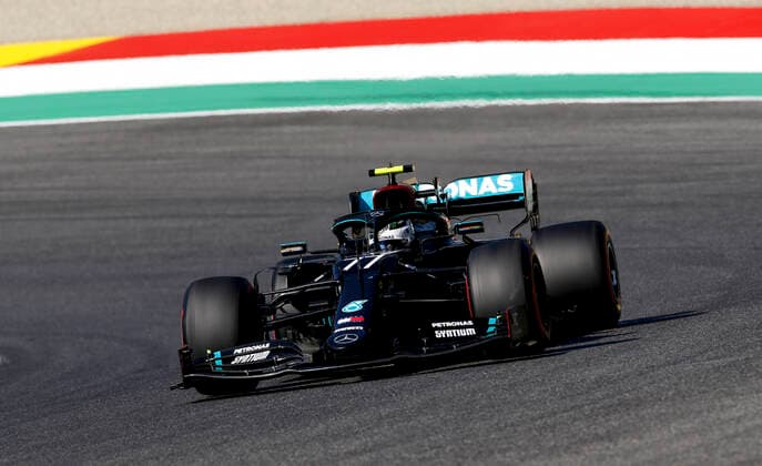 Motorsports: FIA Formula One World Championship, WM, Weltmeisterschaft 2020, Grand Prix of Tuscany, 77 Valtteri Bottas (FIN, Mercedes-AMG Petronas Formula One Team), Scarperia Italy
