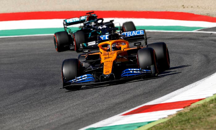 Motorsports: FIA Formula One World Championship, WM, Weltmeisterschaft 2020, Grand Prix of Tuscany, 55 Carlos Sainz (ESP, McLaren F1 Team), Scarperia Italy