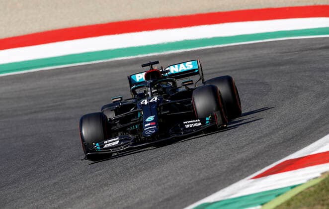 Motorsports: FIA Formula One World Championship, WM, Weltmeisterschaft 2020, Grand Prix of Tuscany, 44 Lewis Hamilton (GBR, Mercedes-AMG Petronas Formula One Team), Scarperia Italy