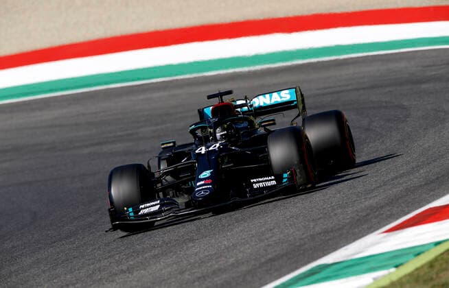 Motorsports: FIA Formula One World Championship, WM, Weltmeisterschaft 2020, Grand Prix of Tuscany, 44 Lewis Hamilton (GBR, Mercedes-AMG Petronas Formula One Team), Scarperia Italy