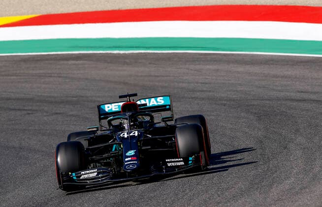 Motorsports: FIA Formula One World Championship, WM, Weltmeisterschaft 2020, Grand Prix of Tuscany, 44 Lewis Hamilton (GBR, Mercedes-AMG Petronas Formula One Team), Scarperia Italy