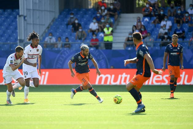 11 TEJI SAVANIER (MHSC) FOOTBALL : Montpellier vs Nice - Ligue 1 Uber Eats - 12 09 2020 FEP Panoramic 