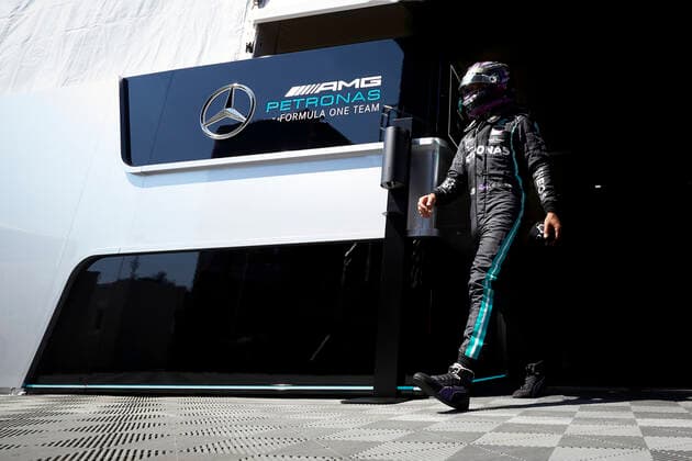 Motorsports: FIA Formula One World Championship, WM, Weltmeisterschaft 2020, Grand Prix of Tuscany Motorsports: FIA Formula One World Championship 2020, Grand Prix of Tuscany, 44 Lewis Hamilton (GBR, Mercedes-AMG Petronas Formula One Team),