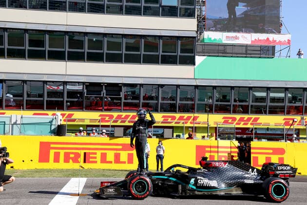 Motorsports: FIA Formula One World Championship, WM, Weltmeisterschaft 2020, Grand Prix of Tuscany, 44 Lewis Hamilton (GBR, Mercedes-AMG Petronas Formula One Team), Scarperia Italy