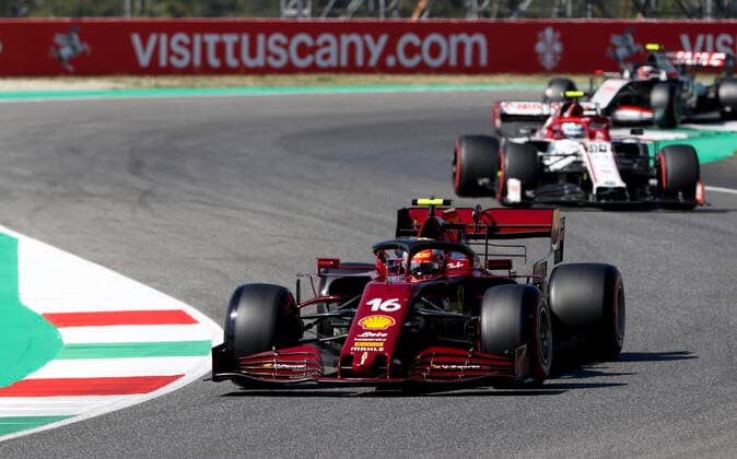 Motorsports: FIA Formula One World Championship, WM, Weltmeisterschaft 2020, Grand Prix of Tuscany, 16 Charles Leclerc (MCO, Scuderia Ferrari Mission Winnow), Scarperia Italy