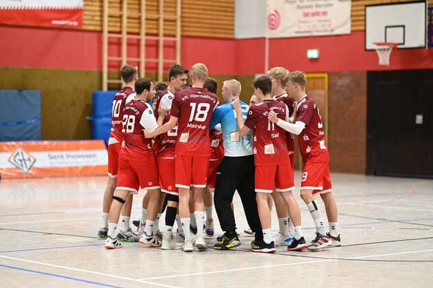 A-Junioren Bundesliga-Qualifikation I VfL Horneburg - HSG Delmenhorst I 12.09.2020 VfL Horneburg; A-Junioren Bundesliga-Qualifikation I VfL Horneburg - HSG Delmenhorst am 12.09.2020 in Horneburg (Hoelle Hermannstrasse), Deutschland