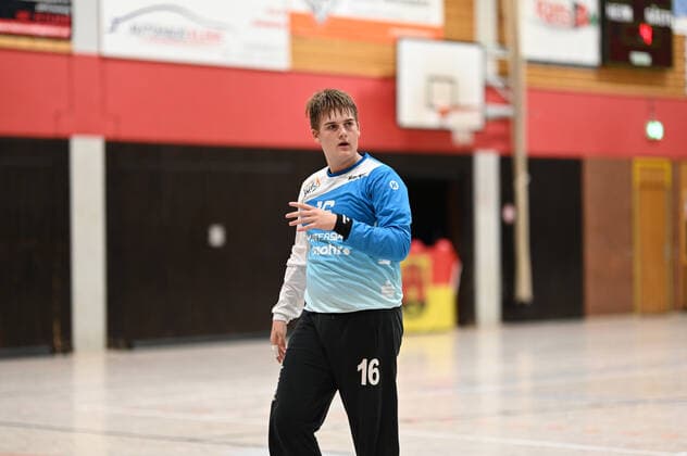 A-Junioren Bundesliga-Qualifikation I VfL Horneburg - HSG Delmenhorst I 12.09.2020 Kjell Motzkus ( 16, VfL Horneburg); A-Junioren Bundesliga-Qualifikation I VfL Horneburg - HSG Delmenhorst am 12.09.2020 in Horneburg (Hoelle Hermannstrasse), Deutschland