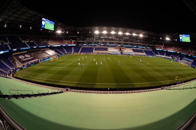 HARRISON, NJ - SEPTEMBER 12: General arena view during the second half of the Major League Soccer game between FC Cincinnati and New York City FC on September 12, 2020 at Red Bull Arena in Harrison, NJ (Photo by John Jones Icon Sportswire) SOCCER: SEP 12 MLS, Fussball Herren, USA FC Cincinnati at New York City FC Icon20091220