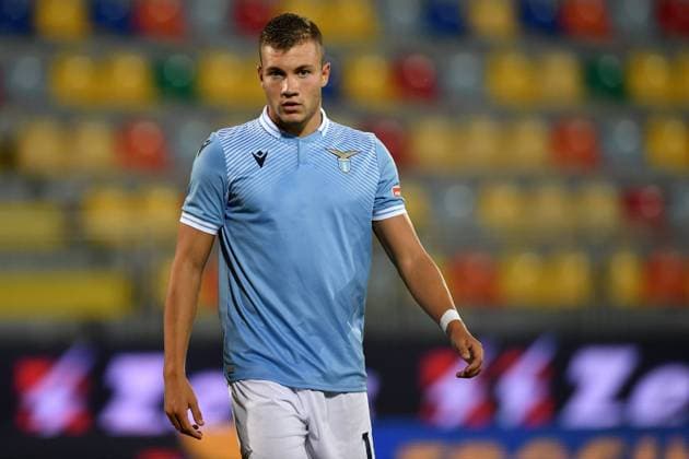 Nicolo Armini of SS Lazio during the friendly football match between Frosinone calcio and SS Lazio at Benito Stirpe stadium in Frosinone (Italy), September 12th, 2020. SS Lazio won 1-0 over Frosinone. Photo Andrea Staccioli Insidefoto andreaxstaccioli
