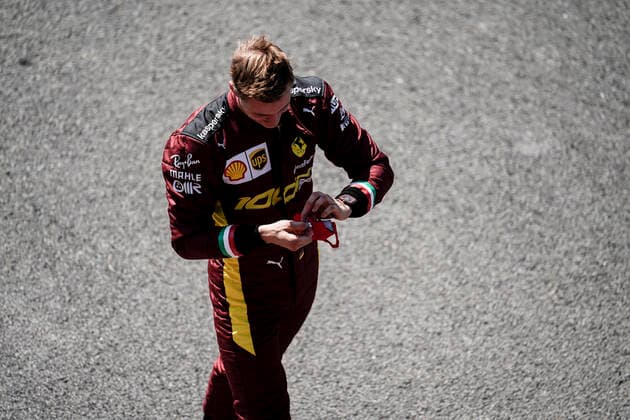 September 13, 2020, Scarperia E San Pietro, Italy: MICK SCHUMACHER of Germany and Prema Racing after a demonstration for Scuderia Ferrari s 1000th Grand Prix prior to the Tuscan Grand Prix at Mugello Circuit in Scarperia e San Pietro, Italy. Scarperia E San Pietro Italy - ZUMAg147 20200913_zap_g147_013 Copyright: xJamesxGasperottix