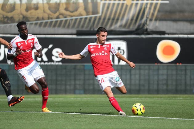 24 MATHIEU CAFARO (REI) FOOTBALL : Angers vs Reims - Ligue 1 Uber Eats - 13 09 2020 FEP Panoramic 