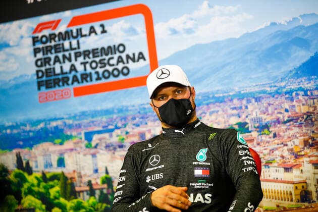 Motorsports: FIA Formula One World Championship, WM, Weltmeisterschaft 2020, Grand Prix of Tuscany Motorsports: FIA Formula One World Championship 2020, Grand Prix of Tuscany, 77 Valtteri Bottas (FIN, Mercedes-AMG Petronas Formula One Team),