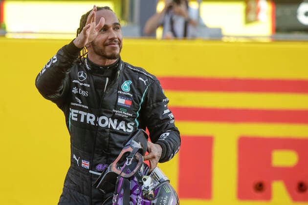 Motorsports: FIA Formula One World Championship, WM, Weltmeisterschaft 2020, Grand Prix of Tuscany Motorsports: FIA Formula One World Championship 2020, Grand Prix of Tuscany, 44 Lewis Hamilton (GBR, Mercedes-AMG Petronas Formula One Team),