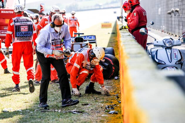 Motorsports: FIA Formula One World Championship, WM, Weltmeisterschaft 2020, Grand Prix of Tuscany, Car of 55 Carlos Sainz (ESP, McLaren F1 Team), Scarperia Italy