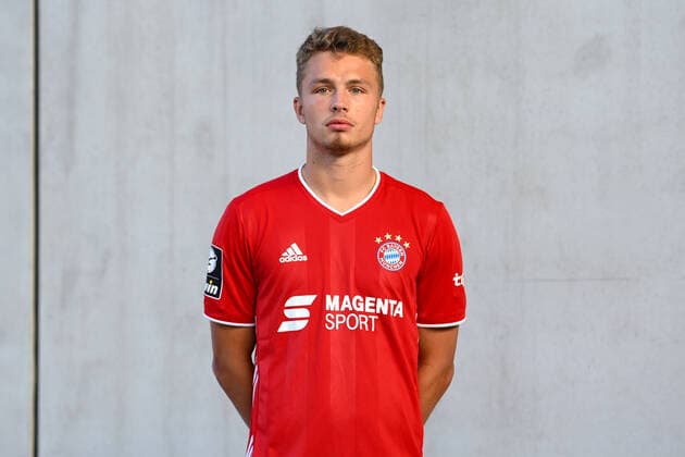 Jann-Fiete Arp; FC Bayern München II; 3. Liga, Porträttermin 2020 2021