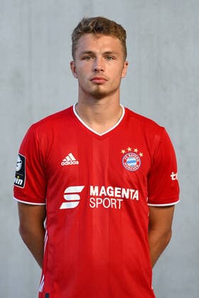 Jann-Fiete Arp; FC Bayern München II; 3. Liga, Porträttermin 2020 2021