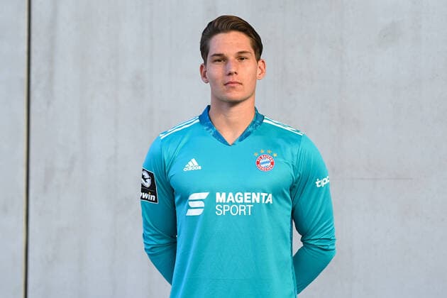 Michael Wagner; FC Bayern München II; 3. Liga, Porträttermin 2020 2021