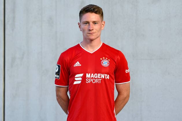 Dennis Waidner; FC Bayern München II; 3. Liga, Porträttermin 2020 2021