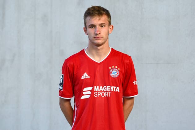 Torben Rhein; FC Bayern München II; 3. Liga, Porträttermin 2020 2021