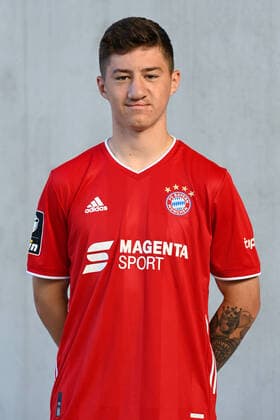 Angelo Stiller; FC Bayern München II; 3. Liga, Porträttermin 2020 2021