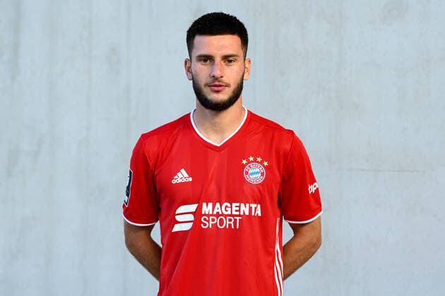 Leon Dajaku; FC Bayern München II; 3. Liga, Porträttermin 2020 2021