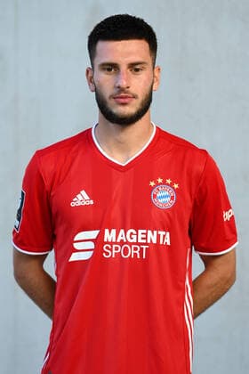 Leon Dajaku; FC Bayern München II; 3. Liga, Porträttermin 2020 2021