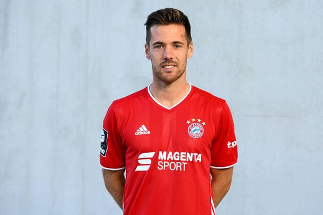 Maximilian Welzmüller; FC Bayern München II; 3. Liga, Porträttermin 2020 2021