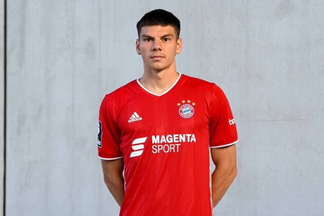 Daniels Ontuzans; FC Bayern München II; 3. Liga, Porträttermin 2020 2021