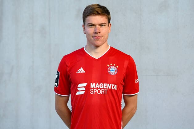Kilian Senkbeil; FC Bayern München II; 3. Liga, Porträttermin 2020 2021