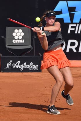 Photo Alfredo Falcone - LaPresse 14 09 2020 Roma (Italy) Tennis Elena Bybakina (kaz) vs Ekaterina Alexandrova (rus) Internazionali BNL d Italia 2020 In the pic:Elena Bybakina  Copyright: xAlfredoxFalcone LaPressex