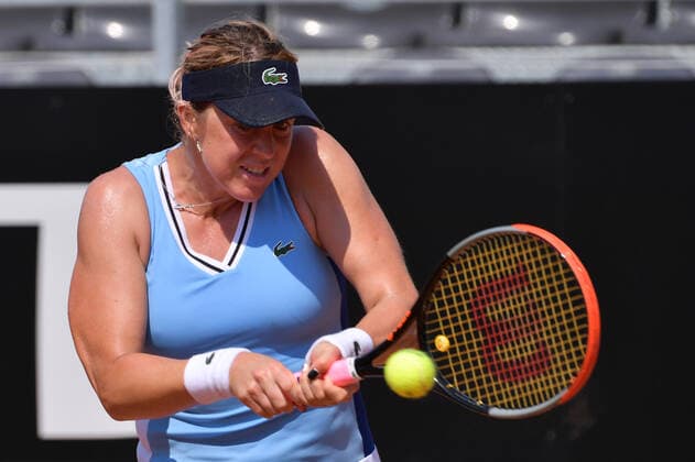 Photo Alfredo Falcone - LaPresse 14 09 2020 Roma (Italy) Tennis Internazionali BNL d Italia 2020 In the pic:Anastasia Pavlyuchenkova  Copyright: xAlfredoxFalcone LaPressex