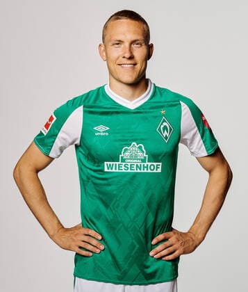 Portraitstermin Werder Bremen Ludwig Augustinsson (Werder Bremen 05) ; Werder Bremen; 1.BL, Porträttermin 2020 2021