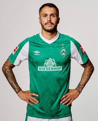 Portraitstermin Werder Bremen Leonardo Bittencourt (Werder Bremen 10) ; Werder Bremen; 1.BL, Porträttermin 2020 2021